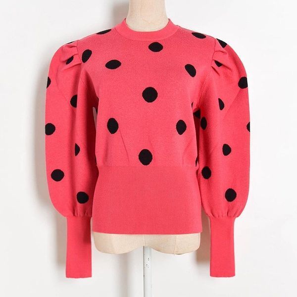 women's sweaters korean version of the fashion ladies' hit color polka dot round neck pullover sweater knit, White;black
women's sweaters korean version of the fashion ladies' hit color polka dot round neck pullover sweater knit, White;black