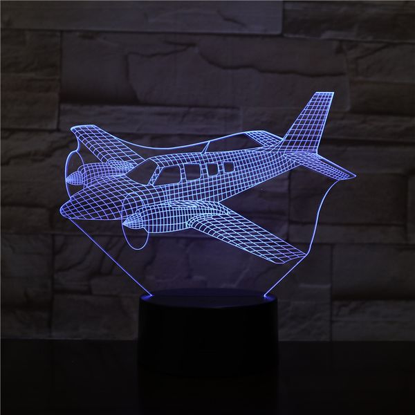 app control nightlight 3d illusion night light led jet aircraft table lamp usb kids boys birthday gift room atmosphere decoration 
app control nightlight 3d illusion night light led jet aircraft table lamp usb kids boys birthday gift room atmosphere decoration