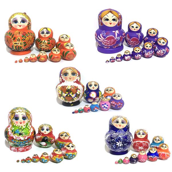 5 layers girls pattern matryoshka dolls toys russian nesting dolls for kids adults christmas new year gifts home ornaments#38
5 layers girls pattern matryoshka dolls toys russian nesting dolls for kids adults christmas new year gifts home ornaments#38