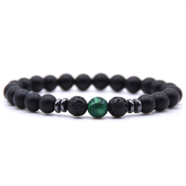 classic design 8mm natural beads strands bracelet handmade black lava stone white agate bracelets wholesale
classic design 8mm natural beads strands bracelet handmade black lava stone white agate bracelets wholesale