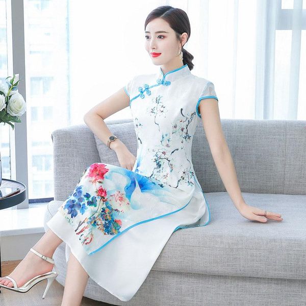 ethnic clothing chinese style traditional oriental qipao women's dress hanfu modern vintage elegant robe landscape painting floral fema, Red
ethnic clothing chinese style traditional oriental qipao women's dress hanfu modern vintage elegant robe landscape painting floral fema, Red