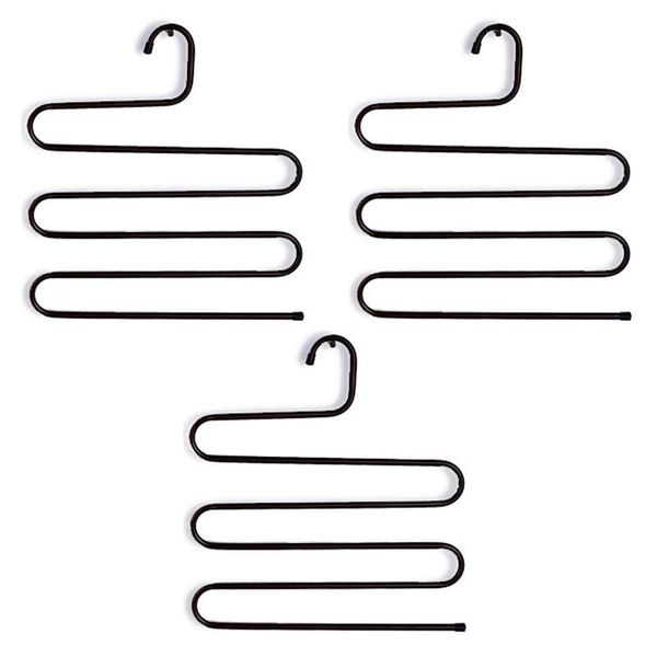 laundry bags 3pcs 5-layer s-type multifunction metal non-slip trousers pants skirts jeans scarf rack hanger organizer for cabinet closet wa
laundry bags 3pcs 5-layer s-type multifunction metal non-slip trousers pants skirts jeans scarf rack hanger organizer for cabinet closet wa
