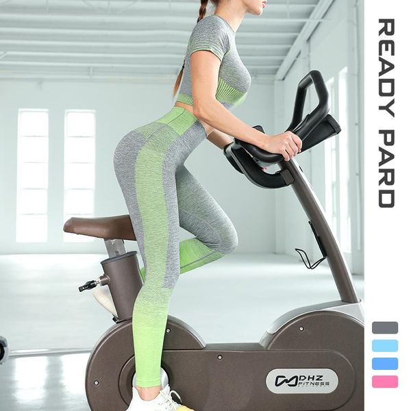 seamless professional running equipment tights set knitted women's yoga sets short sleeve elastic hip lifting sportswear 07jw440 outfit
seamless professional running equipment tights set knitted women's yoga sets short sleeve elastic hip lifting sportswear 07jw440 outfit