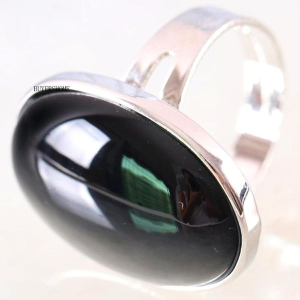 cluster rings 1pcs ring silver color jewelry for women gift natural stone oval bead black onyx adjustable finger z126, Golden;silver
cluster rings 1pcs ring silver color jewelry for women gift natural stone oval bead black onyx adjustable finger z126, Golden;silver