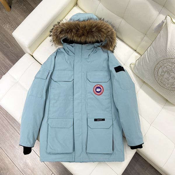 2021 down women's medium and long large work clothes couple's thickened cold proof travel jacket men, Black
2021 down women's medium and long large work clothes couple's thickened cold proof travel jacket men, Black