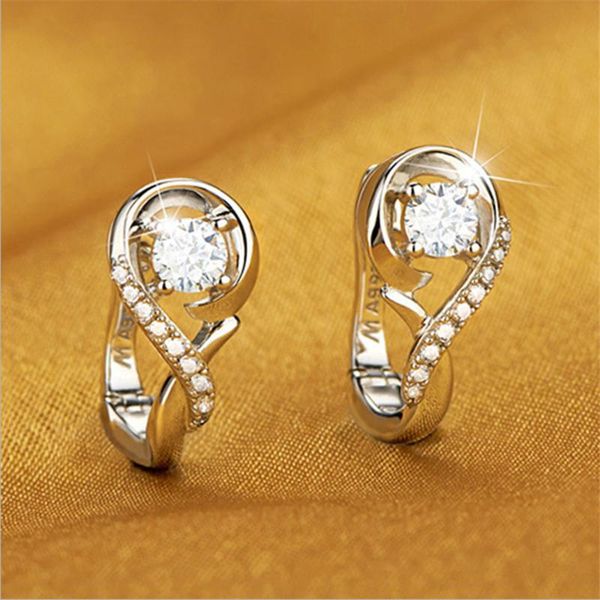 blaike silver color note stud earrings for women sparkling zircon wedding engagement jewelry gifts, Golden;silver
blaike silver color note stud earrings for women sparkling zircon wedding engagement jewelry gifts, Golden;silver