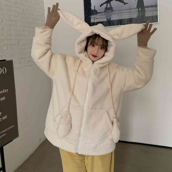 jacket warm winter female stuffed jacket thicken loose pretty mobile rabbit ear korean-style hood women's coat, Black;brown
jacket warm winter female stuffed jacket thicken loose pretty mobile rabbit ear korean-style hood women's coat, Black;brown