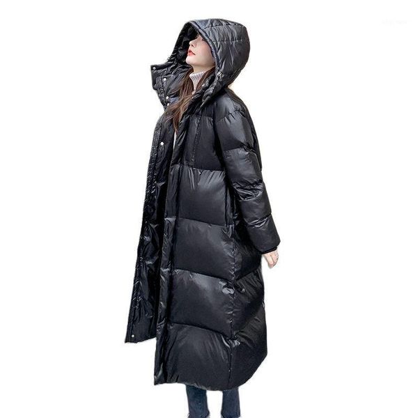 women's down & parkas women hooded long coat winter bright waterproof jacket thick warm coats female cotton padded parka snow wear, Black
women's down & parkas women hooded long coat winter bright waterproof jacket thick warm coats female cotton padded parka snow wear, Black