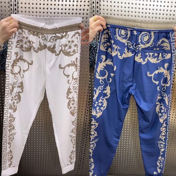 men's pants 2021 summer thin men's casual ice tow leggings personalized printed quick drying sweatpants, Black
men's pants 2021 summer thin men's casual ice tow leggings personalized printed quick drying sweatpants, Black