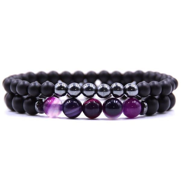 2pcs/set fashion bracelet matte stone beads bracelets for women fitness energy yoga men jewelry pulseras beaded, strands, Black
2pcs/set fashion bracelet matte stone beads bracelets for women fitness energy yoga men jewelry pulseras beaded, strands, Black