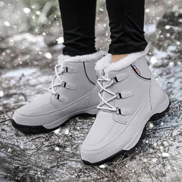 boots snow women non-slip plush winter fur warm ankle for waterproof booties botas mujer big size, Black
boots snow women non-slip plush winter fur warm ankle for waterproof booties botas mujer big size, Black