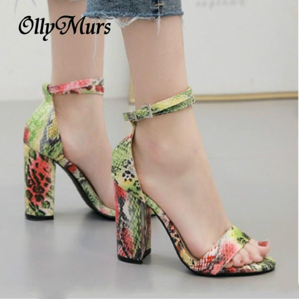 women's block heel shoes high heels fashion one band belt buckle snakeskin sandals ladies women for summer, Black
women's block heel shoes high heels fashion one band belt buckle snakeskin sandals ladies women for summer, Black