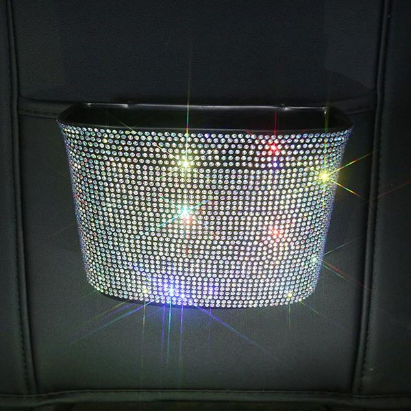 car organizer crystal rhinestone storage bag box seat backseat holder multi-pockets women container stowing tidying
car organizer crystal rhinestone storage bag box seat backseat holder multi-pockets women container stowing tidying