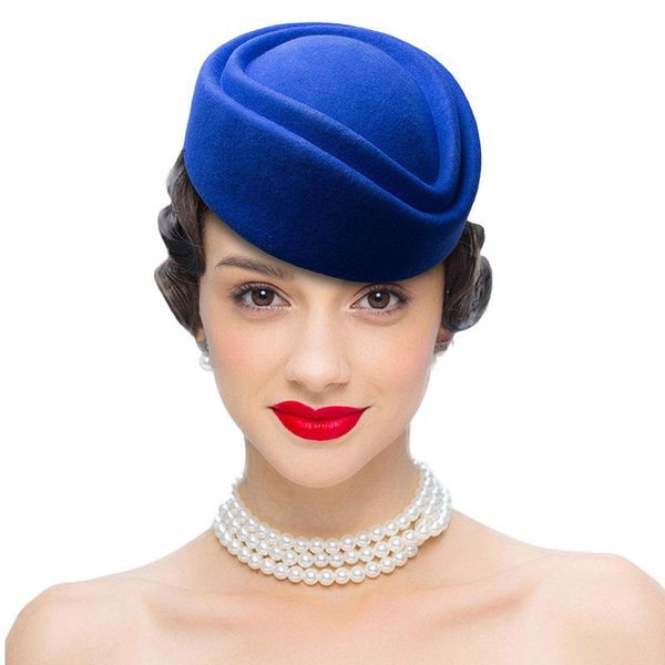 stingy brim hats fancy elegant pure wool cap air stewardess hat 7cm height solid pillbox cocktail fascinatot beret base millinery, Blue;gray
stingy brim hats fancy elegant pure wool cap air stewardess hat 7cm height solid pillbox cocktail fascinatot beret base millinery, Blue;gray