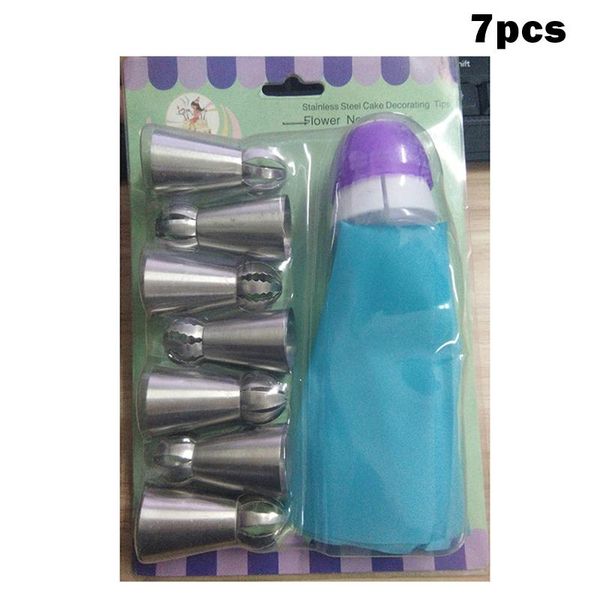 stainless steel cake decor piping tips set with coupler 6/7/12pcs spherical russian style cream nozzle for baking fea889 & pastry tools
stainless steel cake decor piping tips set with coupler 6/7/12pcs spherical russian style cream nozzle for baking fea889 & pastry tools