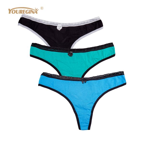 women string needless underwear thongs slippers cato tanga mujer woman knickers lingerie 3-piece, Black;pink
women string needless underwear thongs slippers cato tanga mujer woman knickers lingerie 3-piece, Black;pink