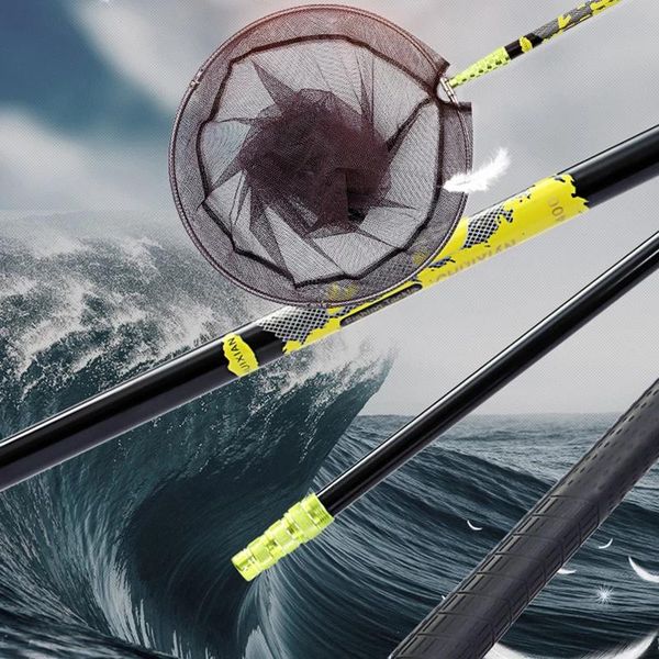 fishing accessories nylon pole nets collapsible tools rhombus mesh hole depth folding carbon steel rod landing dip net carp
fishing accessories nylon pole nets collapsible tools rhombus mesh hole depth folding carbon steel rod landing dip net carp
