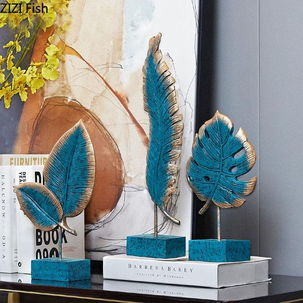 decorative objects & figurines nordic vintage home decor leaves blue resin plant furnishings desk decorations decoration accessories modern
decorative objects & figurines nordic vintage home decor leaves blue resin plant furnishings desk decorations decoration accessories modern