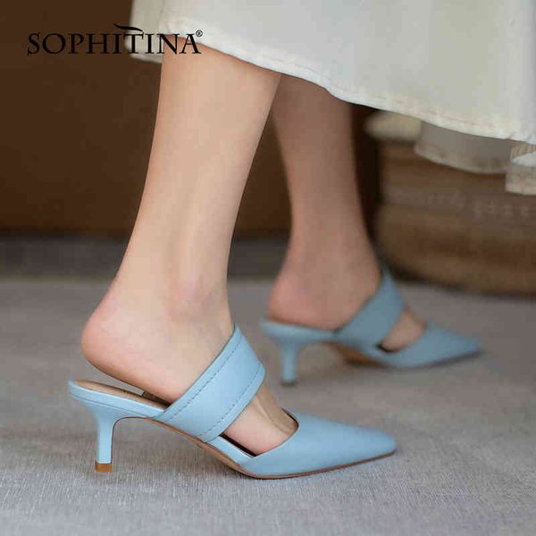 sophitina ladies sandals concise style outer wear square toe female shoes stiletto summer retro handmade women's shoes ao234 210513, Black
sophitina ladies sandals concise style outer wear square toe female shoes stiletto summer retro handmade women's shoes ao234 210513, Black