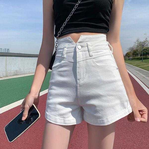 women's shorts high waist jeans woman 2021 denim short stretch slim summer clothes casual bottoms y2k stylish moda szorty thin, White;black
women's shorts high waist jeans woman 2021 denim short stretch slim summer clothes casual bottoms y2k stylish moda szorty thin, White;black