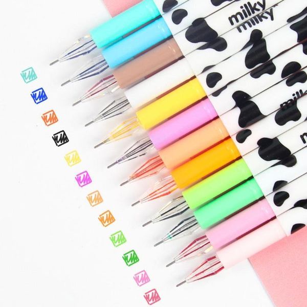 gel pens 12 pcs/set cute cows color pen creative stationery painting writing diamond graffiti cartoon korean g3z8
gel pens 12 pcs/set cute cows color pen creative stationery painting writing diamond graffiti cartoon korean g3z8