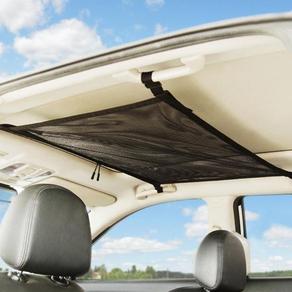 car organizer 1 pcs storage bag cargo holder large-capacity mesh punch ceiling net supplies
car organizer 1 pcs storage bag cargo holder large-capacity mesh punch ceiling net supplies
