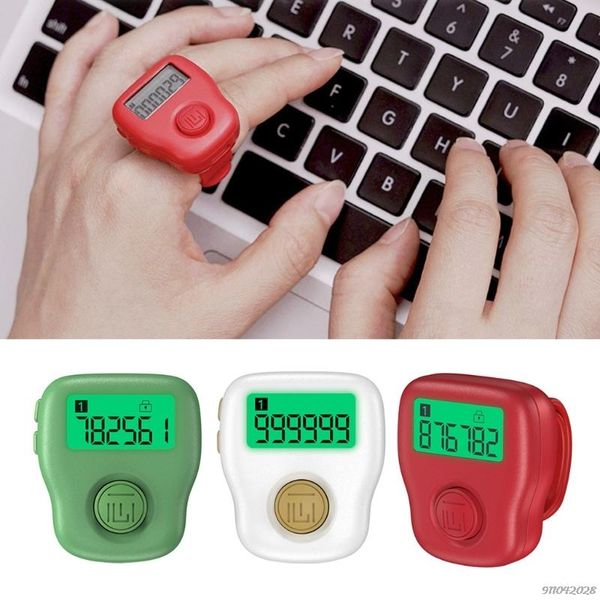 counters mini digital lcd electronic finger ring hand tally counter prayer rechargeable clicker green/red/white ju23 wholesales
counters mini digital lcd electronic finger ring hand tally counter prayer rechargeable clicker green/red/white ju23 wholesales