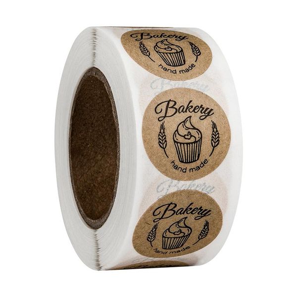 500pcs kraft paper "bakery"hand made stickers scrapbooking for cookie boxes seal labels sticker cute stationery 1inch2.5 gift wrap
500pcs kraft paper "bakery"hand made stickers scrapbooking for cookie boxes seal labels sticker cute stationery 1inch2.5 gift wrap