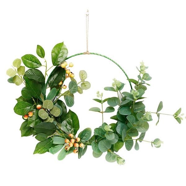 floral hoop wreath artificial eucalyptus leaf hanging wall for wedding backdrop home decor decorative flowers & wreaths
floral hoop wreath artificial eucalyptus leaf hanging wall for wedding backdrop home decor decorative flowers & wreaths
