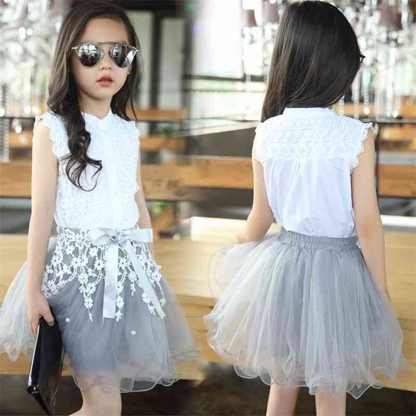 girls clothing sets summer lace fashion style baby clothes for girls t-shirt + skirts 2pcs kids flower cupcake cute skirt 210326, White
girls clothing sets summer lace fashion style baby clothes for girls t-shirt + skirts 2pcs kids flower cupcake cute skirt 210326, White