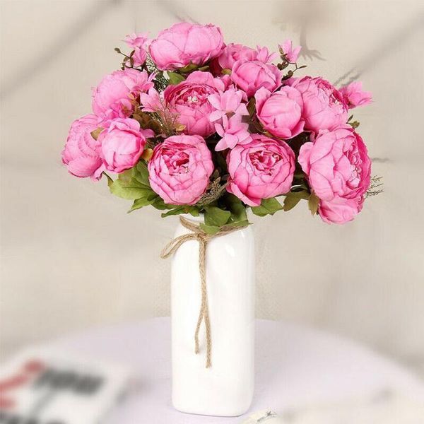 heads/bouquet rose silk bouquet flower artificial flowers fall vivid peony wedding home party xmas decoration decorative & wreaths
heads/bouquet rose silk bouquet flower artificial flowers fall vivid peony wedding home party xmas decoration decorative & wreaths