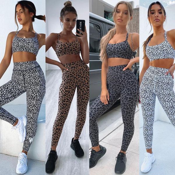 yoga outfit 2021 european and american elegant slim fit running fitness sports leopard print set women's clothes suit
yoga outfit 2021 european and american elegant slim fit running fitness sports leopard print set women's clothes suit