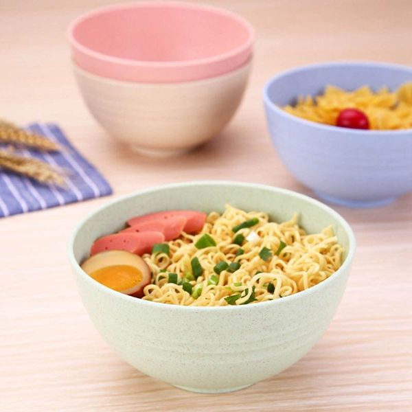 bowls 4pcs bowl wheat straw environmental protection household rice salad noodle eco friendly tableware
bowls 4pcs bowl wheat straw environmental protection household rice salad noodle eco friendly tableware