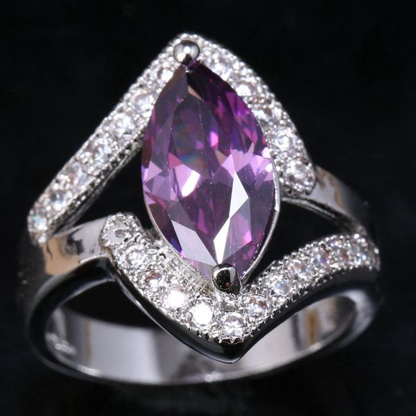 wedding rings direct purple zircon gems silver plated argent trendy party jewelry ring us# size 6 / 7 8 9 s1696, Slivery;golden
wedding rings direct purple zircon gems silver plated argent trendy party jewelry ring us# size 6 / 7 8 9 s1696, Slivery;golden
