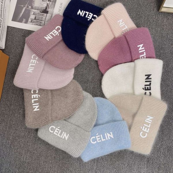 hat autumn and winter long rabbit hair wool women's thick warm knitted european fashion letter thread cold tide, Blue;gray
hat autumn and winter long rabbit hair wool women's thick warm knitted european fashion letter thread cold tide, Blue;gray