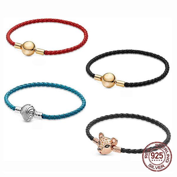 sterling 925 silver fit original pandora charms beads simple style adjustable bracelet diy basic leather cord, Golden;silver
sterling 925 silver fit original pandora charms beads simple style adjustable bracelet diy basic leather cord, Golden;silver