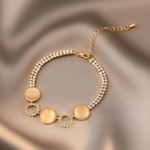 link, chain gold color bracelets woman hand fashion party girl's accessories ligth luxury goth punk women bracelet jewelry, Black
link, chain gold color bracelets woman hand fashion party girl's accessories ligth luxury goth punk women bracelet jewelry, Black