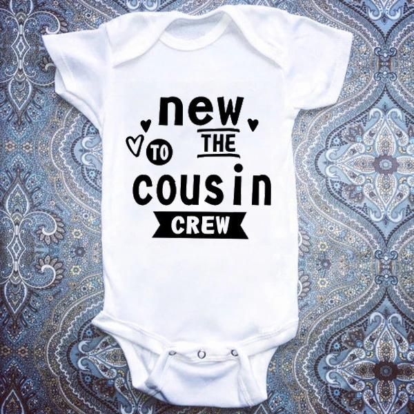 rompers to the cousin crew born baby bodysuit jumpsuit pregnancy announcement for girls boys shower gift children clothes, Blue
rompers to the cousin crew born baby bodysuit jumpsuit pregnancy announcement for girls boys shower gift children clothes, Blue