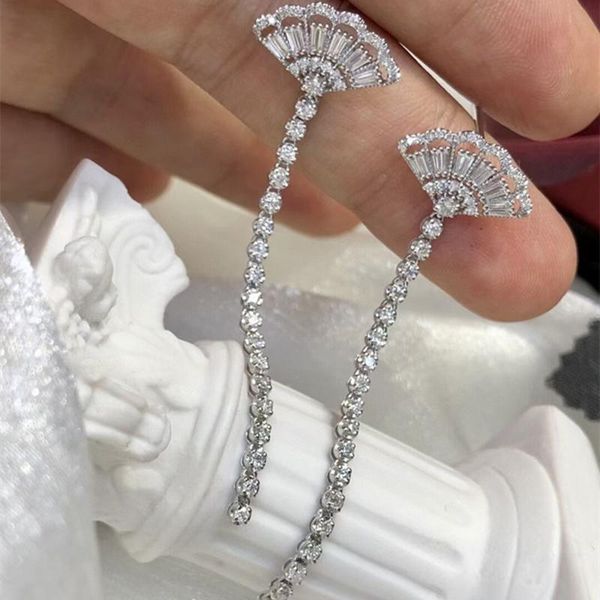 stud 18k au750 white gold earrings natural diamond 1.12carat tassels earring wedding party engagement anniversary fashion elegant, Golden;silver
stud 18k au750 white gold earrings natural diamond 1.12carat tassels earring wedding party engagement anniversary fashion elegant, Golden;silver