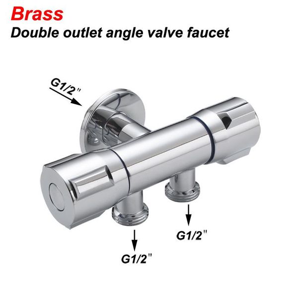 direct multi-function toilet double outlet angle valve bracket one in two out water separator female washer set bidet faucets
direct multi-function toilet double outlet angle valve bracket one in two out water separator female washer set bidet faucets