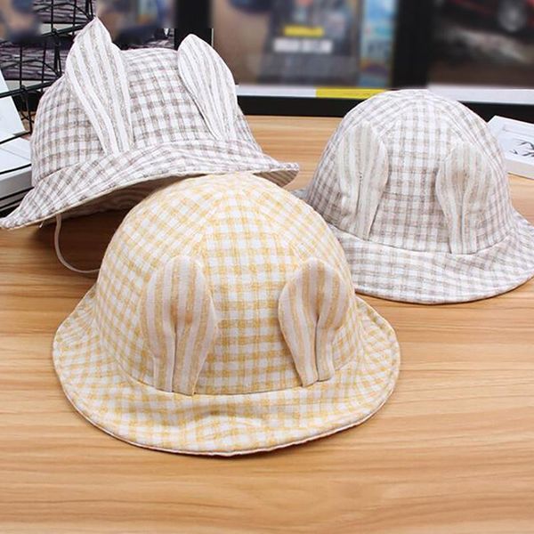 ears baby toddler summer sun cap cartoon lovely plaid bucket hat cotton caps & hats, Yellow
ears baby toddler summer sun cap cartoon lovely plaid bucket hat cotton caps & hats, Yellow