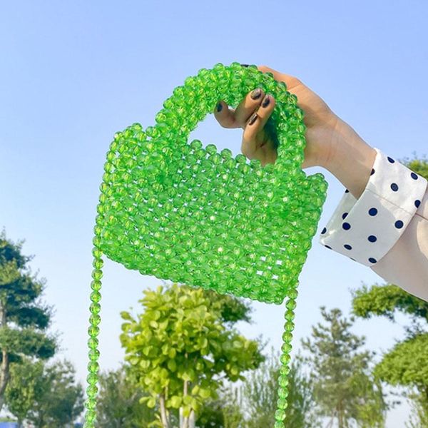 evening bags luxury hand woven bag color bead women's transparent crystal beaded shoulder handbag oblique crossbody
evening bags luxury hand woven bag color bead women's transparent crystal beaded shoulder handbag oblique crossbody