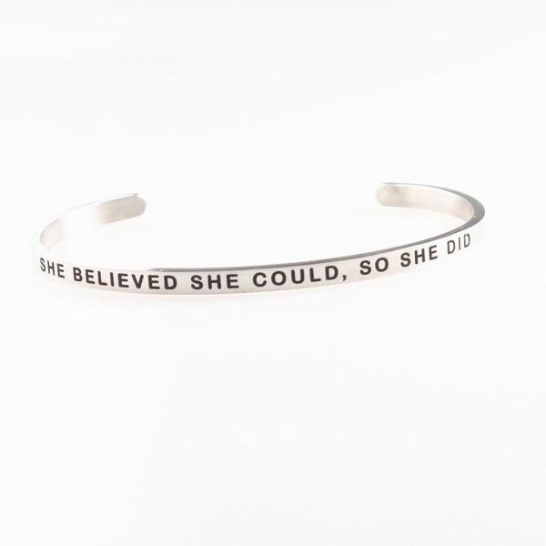 silver stainless steel bangles couple bracelet personalized cuff bracelets inspirational jewelry gift for women drop bangle, Black
silver stainless steel bangles couple bracelet personalized cuff bracelets inspirational jewelry gift for women drop bangle, Black