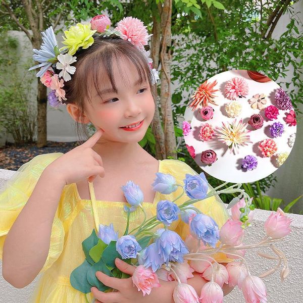 hair accessories higoodbeautiful faery suits the girl decoration press hairpin headdress children summer female flowers, Slivery;white
hair accessories higoodbeautiful faery suits the girl decoration press hairpin headdress children summer female flowers, Slivery;white