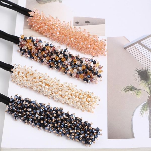 hair accessories crystal pearl flower barrettes bride decoration handmade hairpin wedding for women jewelry 32cmc
hair accessories crystal pearl flower barrettes bride decoration handmade hairpin wedding for women jewelry 32cmc