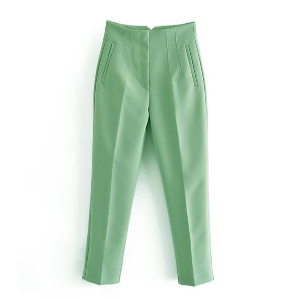 women's pants & capris women vintage stylish office wear high waisted fashion zipper pockets female ankle trousers pantalones ka016, Black;white
women's pants & capris women vintage stylish office wear high waisted fashion zipper pockets female ankle trousers pantalones ka016, Black;white