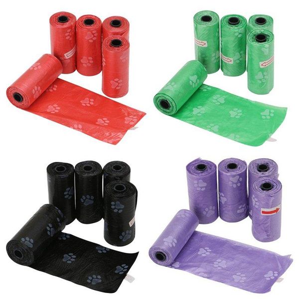 dog apparel roll degradable pet waste poop bag with printing doggy excrement 1lot/5pcs pick up
dog apparel roll degradable pet waste poop bag with printing doggy excrement 1lot/5pcs pick up