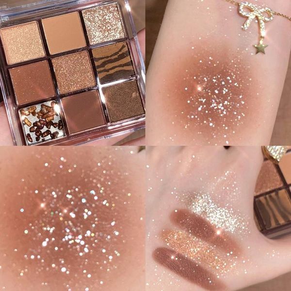 eye shadow 9 colors palette glitter pearly matte acrylic transparent design earth color makeup cosmetics
eye shadow 9 colors palette glitter pearly matte acrylic transparent design earth color makeup cosmetics