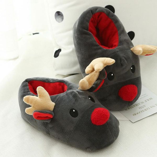 slippers women cotton shoes cute christmas deer design comfort soft warm indoor size slip-on flat casual, Black
slippers women cotton shoes cute christmas deer design comfort soft warm indoor size slip-on flat casual, Black