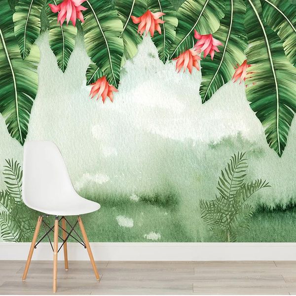 wallpapers watercolor banana leaves texture wall covering mural art wallpaper for living room tv sofa bedroom home decor 3d sticker
wallpapers watercolor banana leaves texture wall covering mural art wallpaper for living room tv sofa bedroom home decor 3d sticker